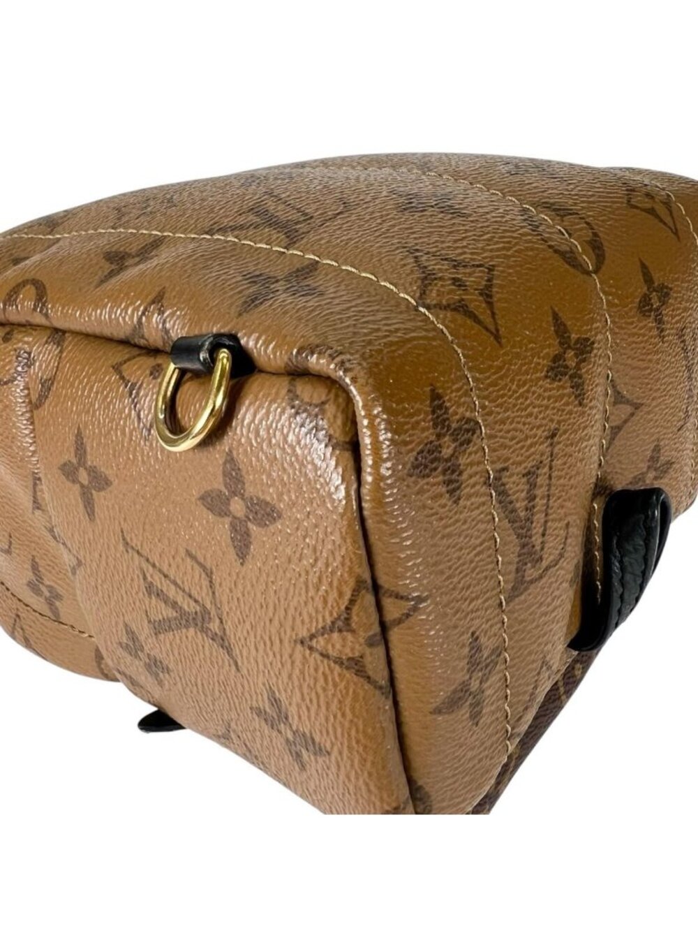 Louis Vuitton Monogram Reverse Mini Palm Springs Backpack Brown - Picture 8 of 15